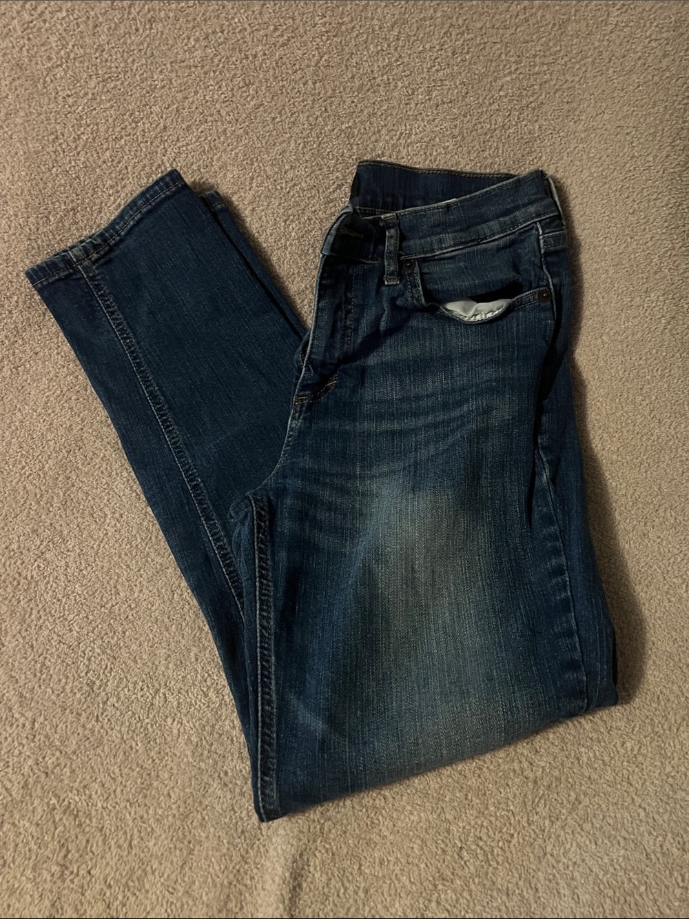 Banana Republic Women's Dark Blue Skinny Jeans